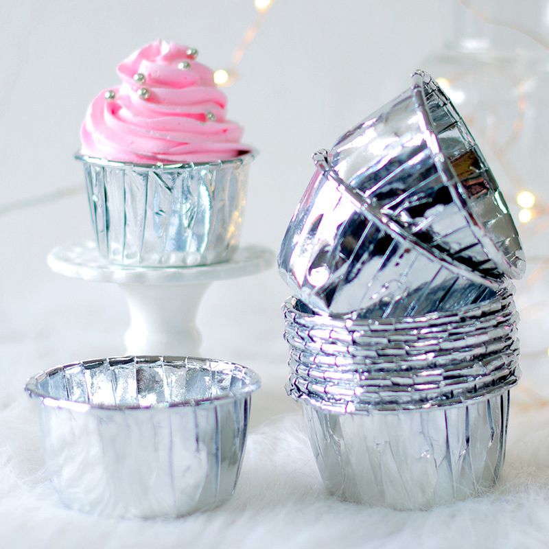 50pcs Set Cupcake Liner Baking Paper Cup Muffin Cases Cake