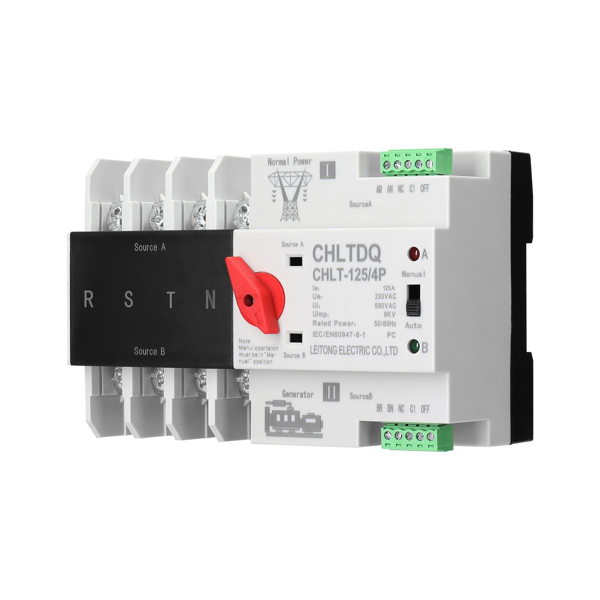 Compact Automatic Transfer Switch Electrical Selector