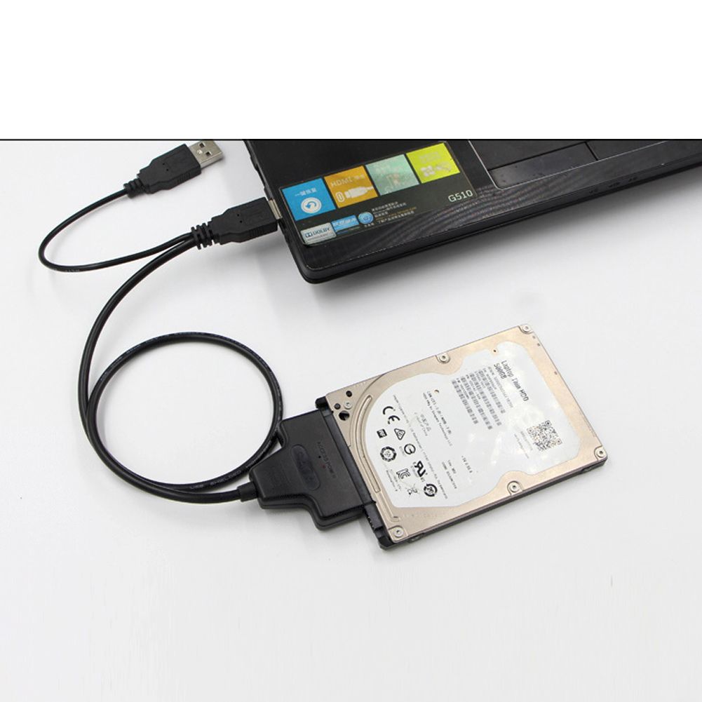USB2.0/USB3.0 To HDD 7+15 Pins SATA 2.5 Inch Hard Drive Conv
