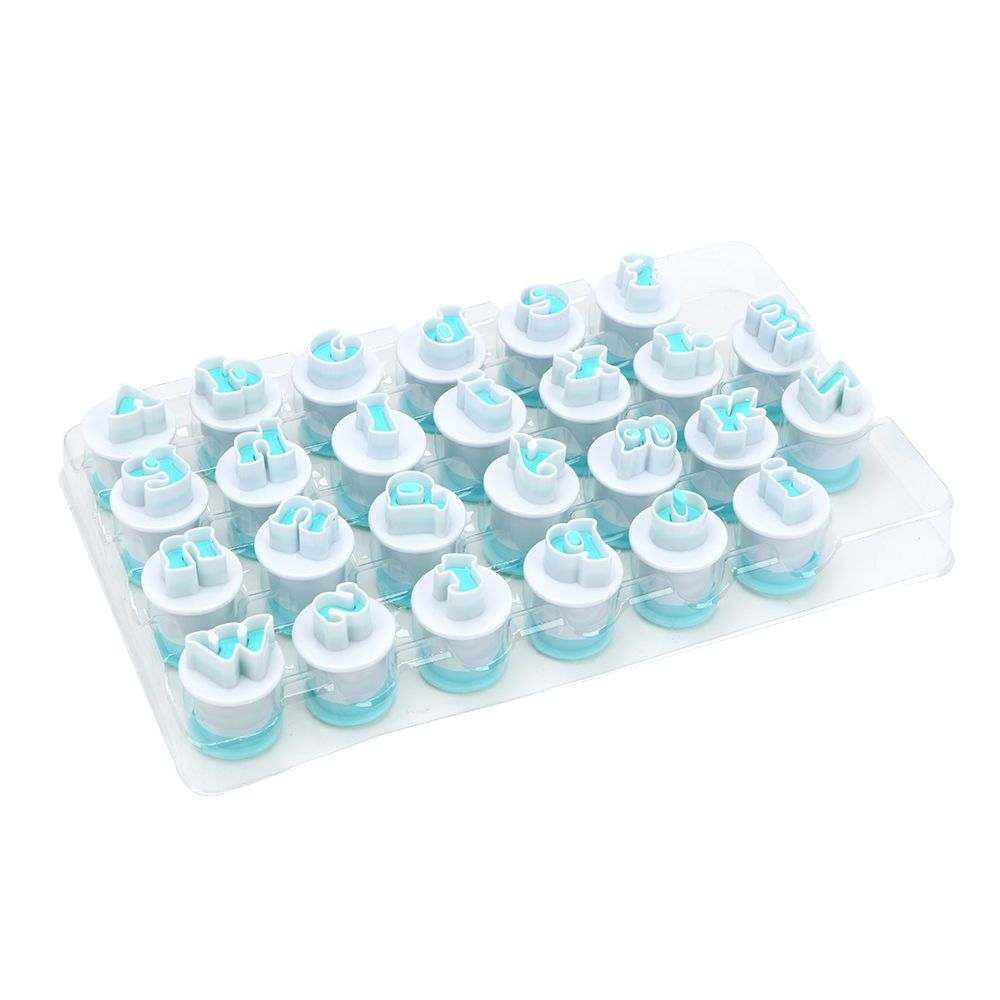 26 Pcs Set Capital Letters Fondant Cake Mold Cookie Mould