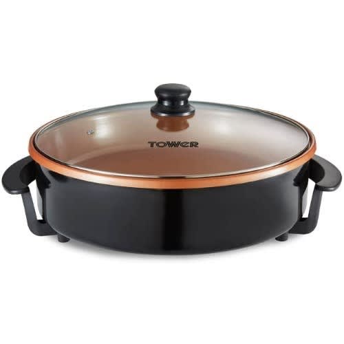 Cerasure + Copper Electric Multi-pan With Non-stick Coating -1500w- Copper