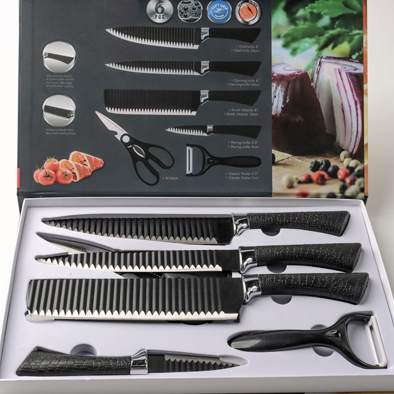 6 Pieces Knife Set/Stainless Steel Kitchen Knife