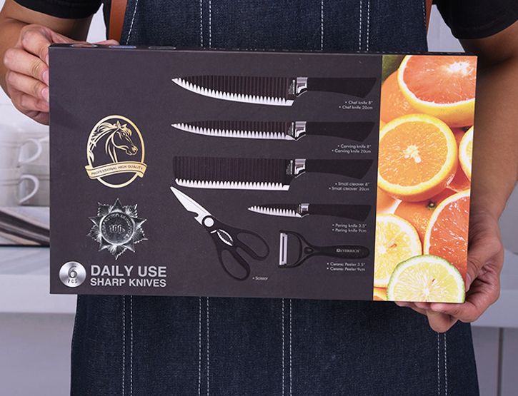 6 Pieces Knife Set/Stainless Steel Kitchen Knife