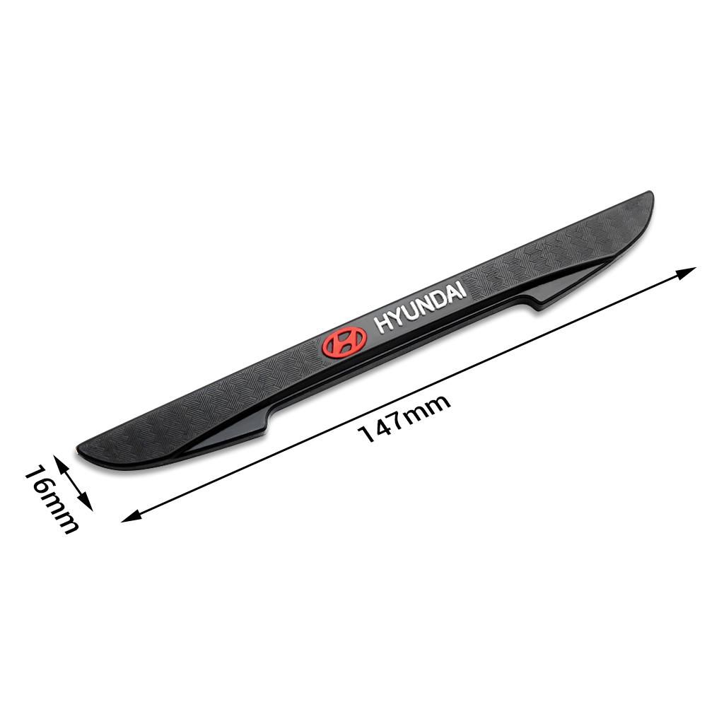 4pcs Rubber Car Door Edge Protection Stickers Anti Collision Strips For Hyundai I30 I20 IX35 I40 Tucson Sonata Veloster Elantra