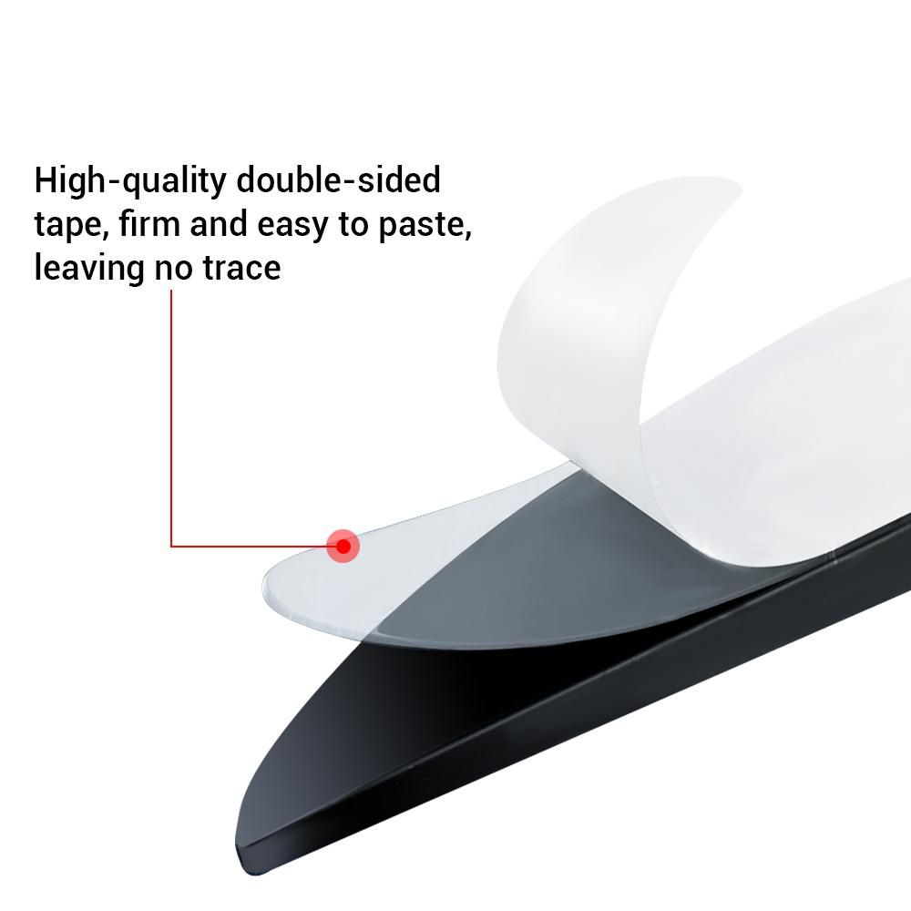4pcs Rubber Car Door Edge Protection Stickers Anti Collision Strips For Hyundai I30 I20 IX35 I40 Tucson Sonata Veloster Elantra