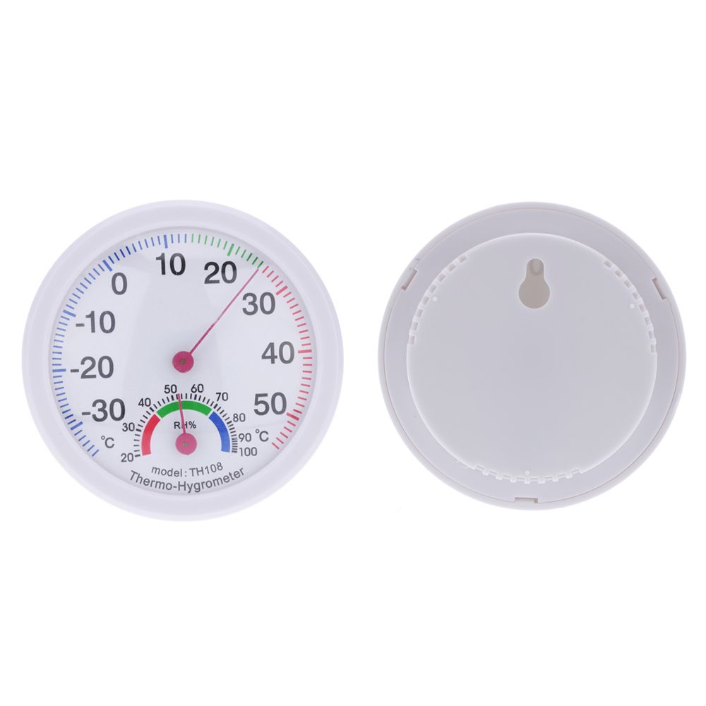 -35~55°C Mini Indoor Analog Temperature Humidity Meter