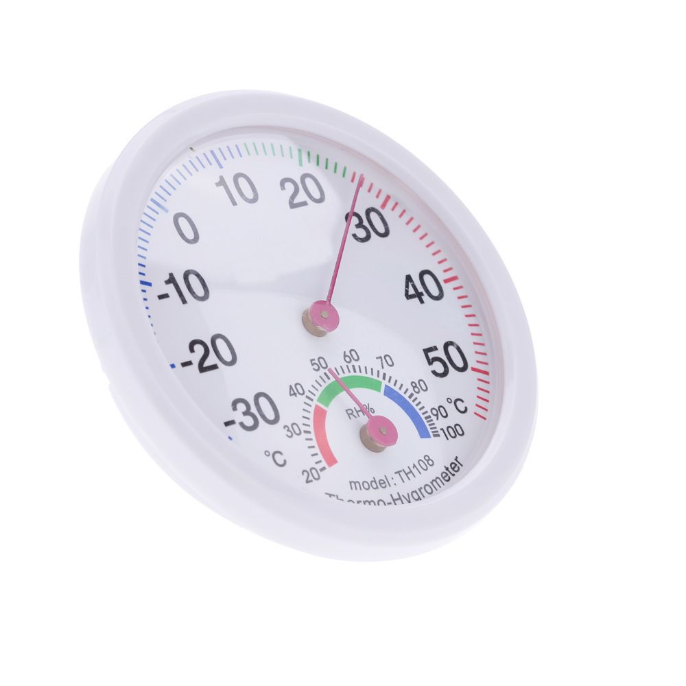 -35~55°C Mini Indoor Analog Temperature Humidity Meter