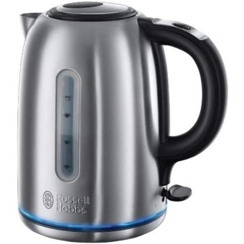 Buckingham Quiet Boil Kettle - Brushed Stainless Steel - 1.7l - Silver