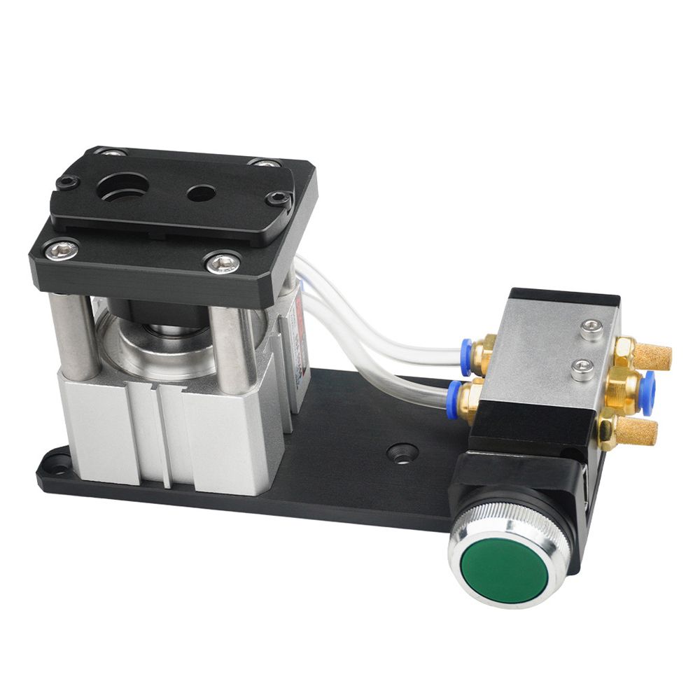 Pneumatic Edges Banding Punching Machine Dual Hole