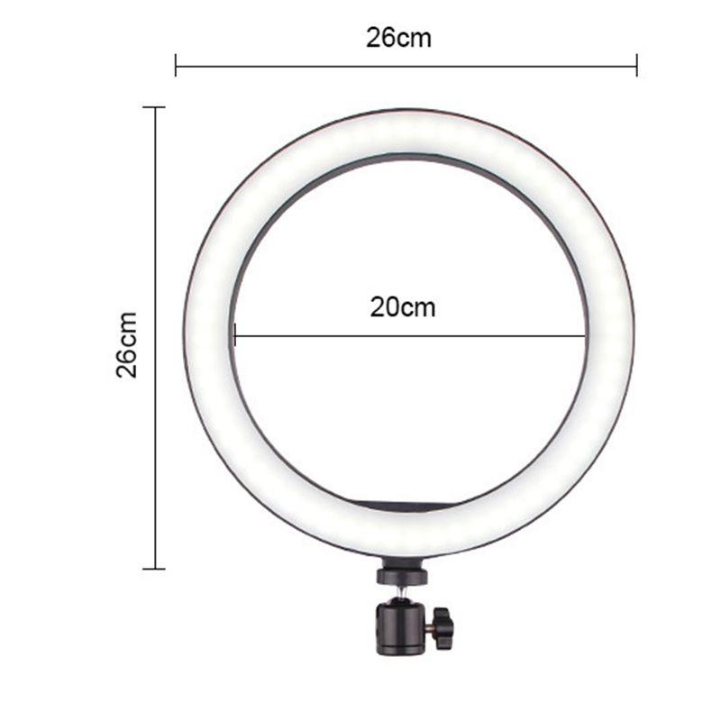 LED Studio Camera 10 Inch / 26 Cm Ring Light