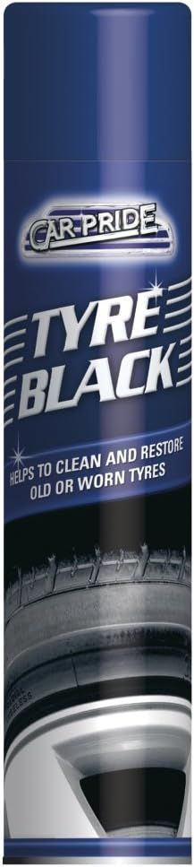 CAR-PRIDE CAR TYRE BLACK CLEAN AND RESTORE OLD / WORM TYRES
