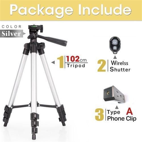 Mobile Phone Tripod Photography Mobile Phone Camera (with Stand Control) Professional Telescopic Tripod