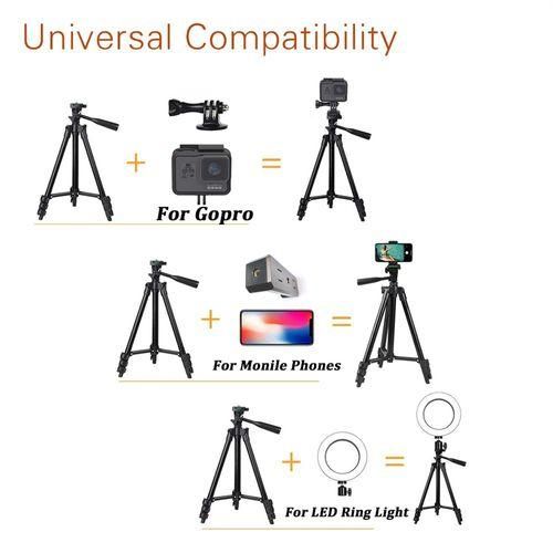 Mobile Phone Tripod Photography Mobile Phone Camera (with Stand Control) Professional Telescopic Tripod