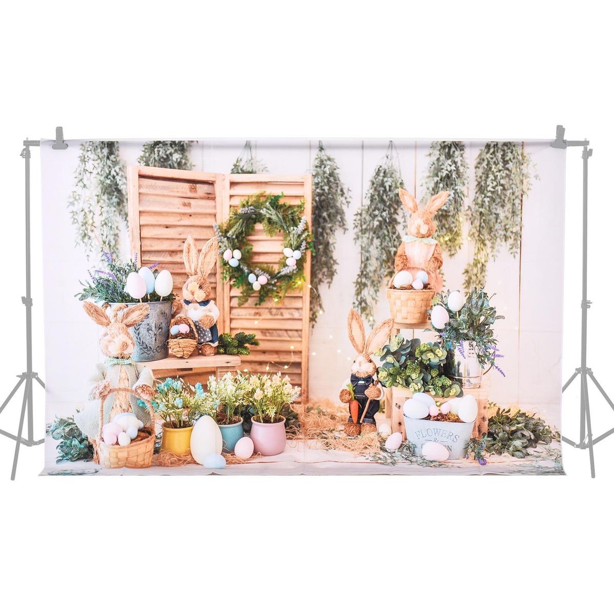 Andoer 2.1 * 1.5m/ 7 * 5ft Photography Background Portrait Photography Backdrops Photo Studio Props for Kids Children Baby Photos Birthday Party Decoration