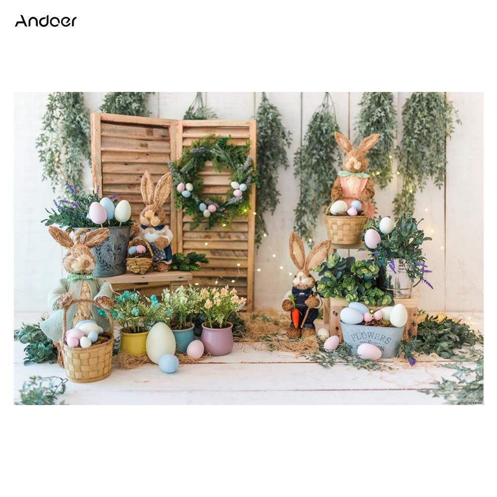 Andoer 2.1 * 1.5m/ 7 * 5ft Photography Background Portrait Photography Backdrops Photo Studio Props for Kids Children Baby Photos Birthday Party Decoration
