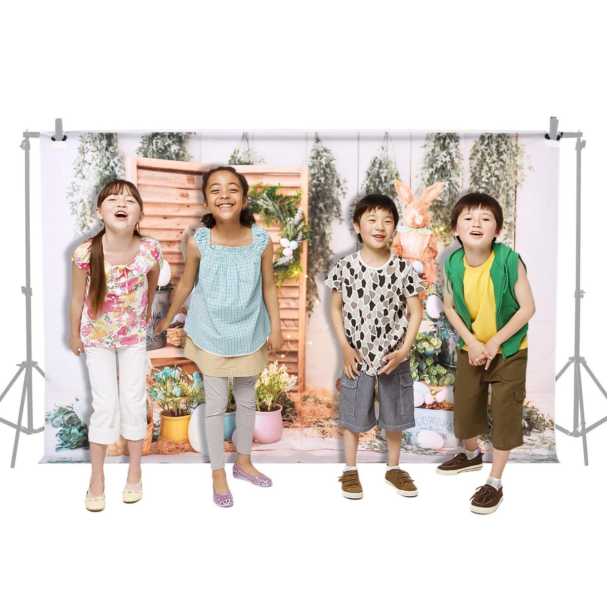 Andoer 2.1 * 1.5m/ 7 * 5ft Photography Background Portrait Photography Backdrops Photo Studio Props for Kids Children Baby Photos Birthday Party Decoration