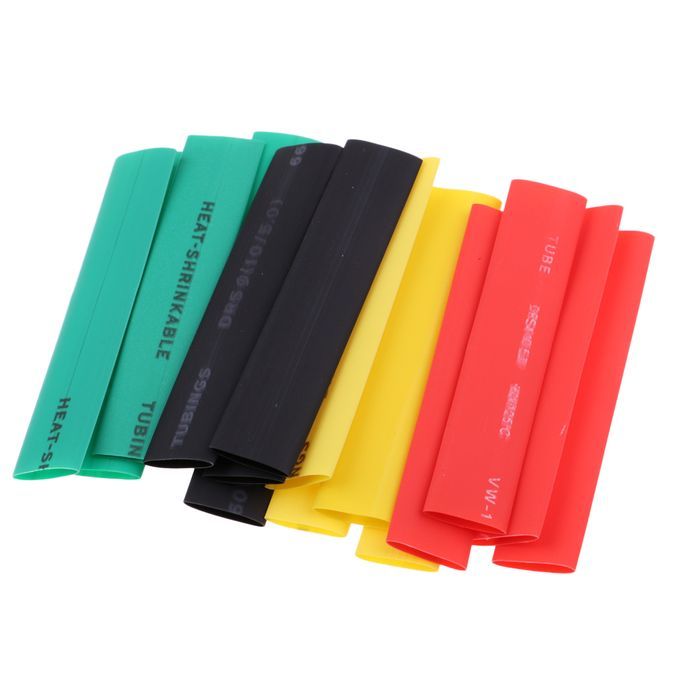 328 Pieces Heat Shrink Tubing Sleeve Wire Wrap Tube 2:1 Assortment Kit
