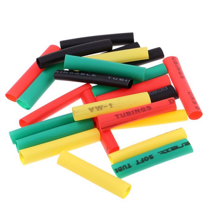 328 Pieces Heat Shrink Tubing Sleeve Wire Wrap Tube 2:1 Assortment Kit