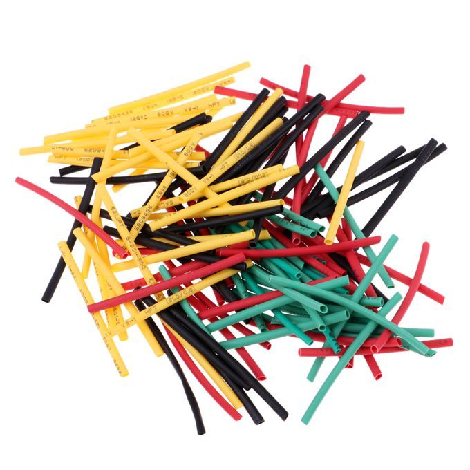 328 Pieces Heat Shrink Tubing Sleeve Wire Wrap Tube 2:1 Assortment Kit