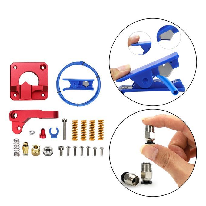Metal Feeder Extruder Frame Pneumatic Couplers Kit For Ender 3 Ender 5