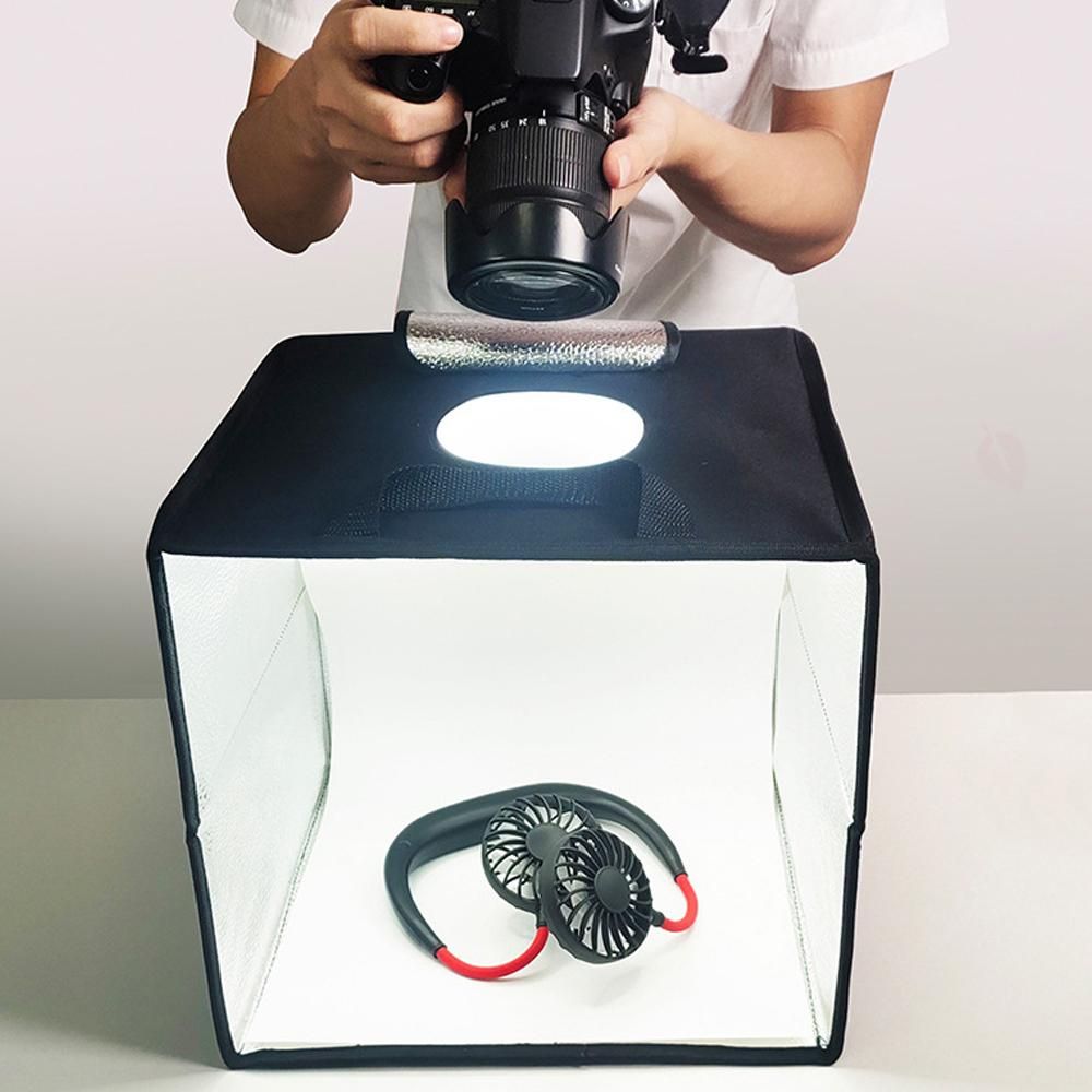 USB Portable Photo Studio Light Tent 144 LED Lighting Photography Shooting Tent Small Soft Light Photo Box Photographic Equipment