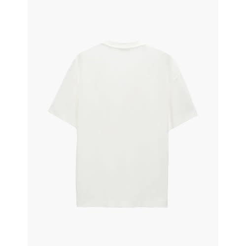 Fashion Letter Print Grid T-shirt