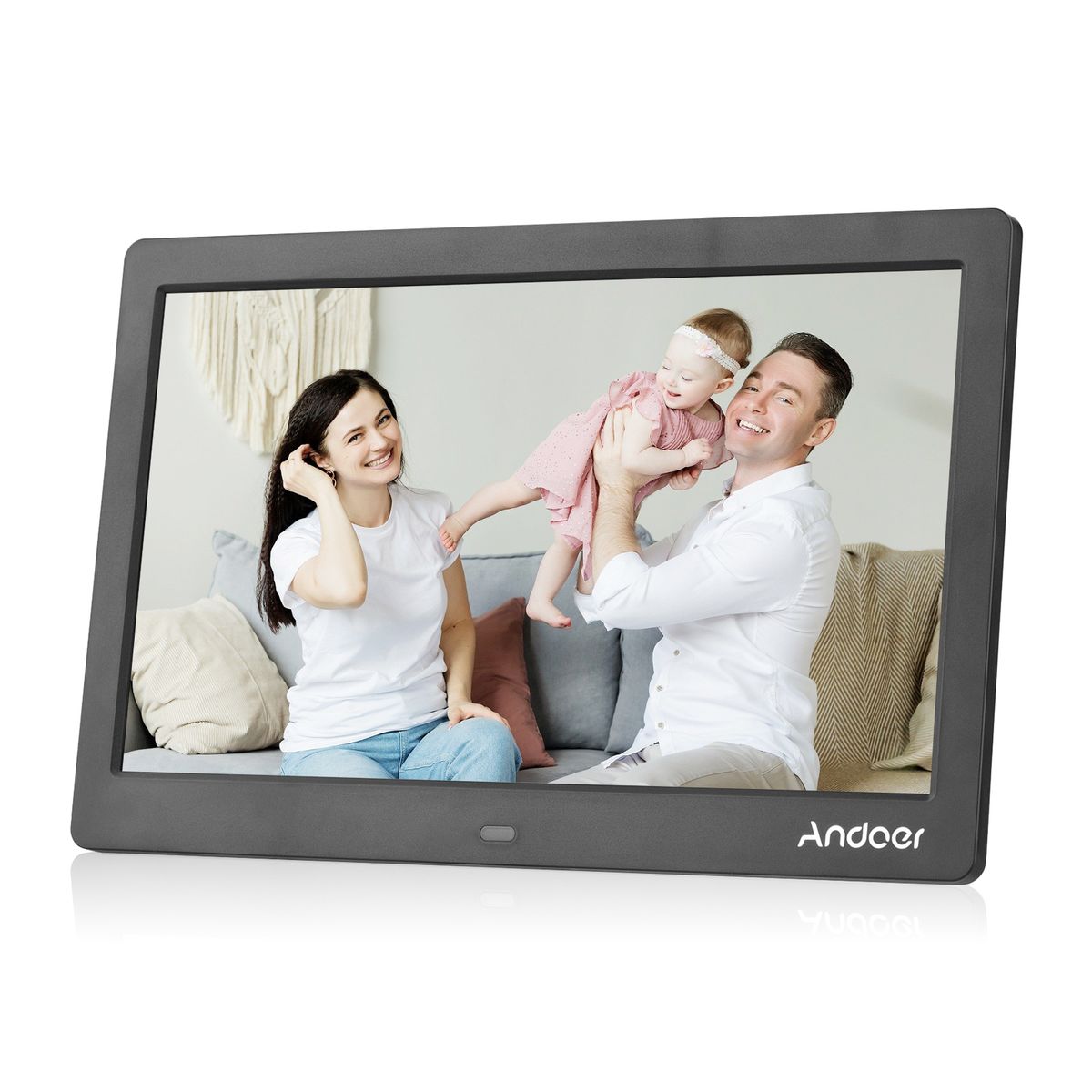10 Inch Wide LCD Screen Digital Photo Frame 1024 *