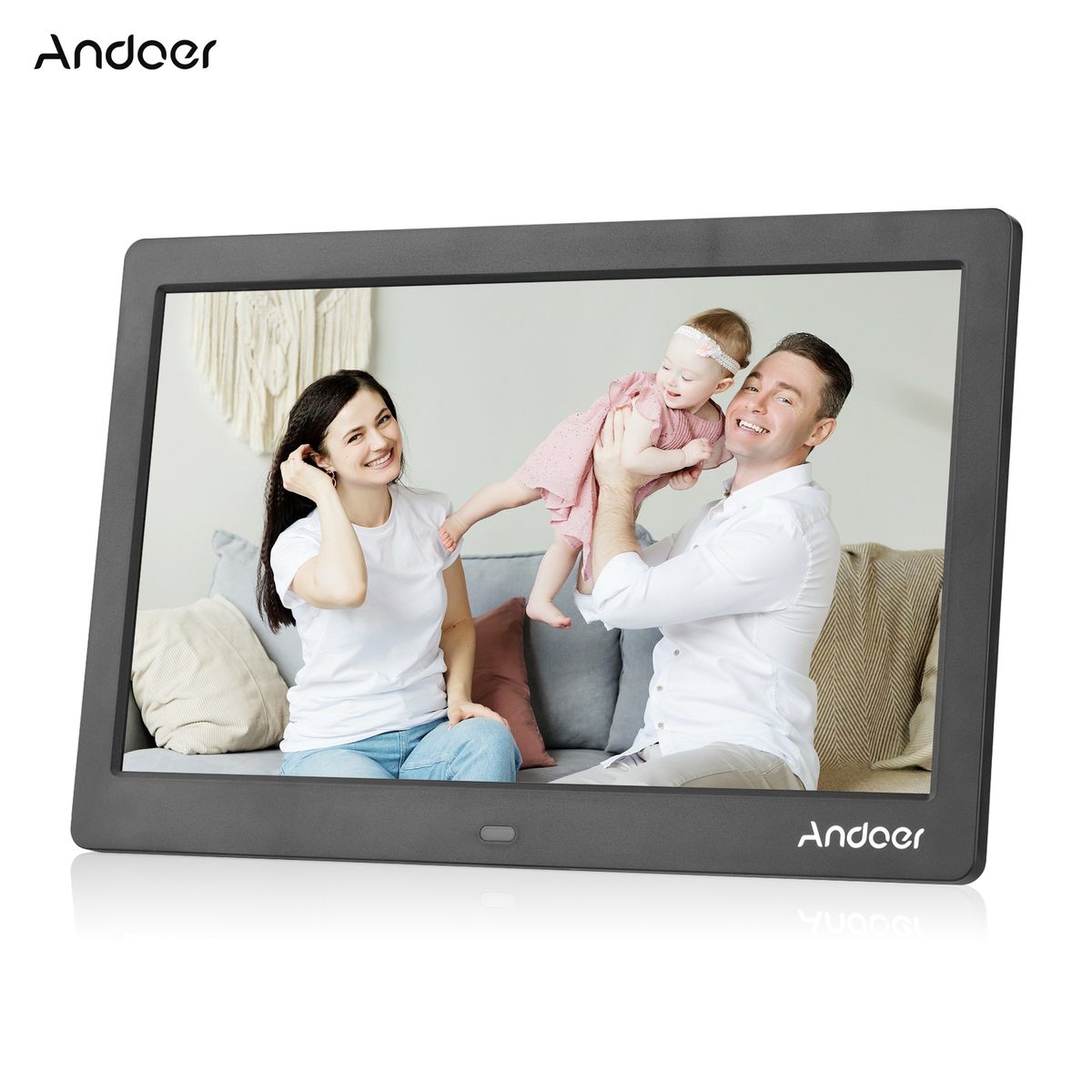 10 Inch Wide LCD Screen Digital Photo Frame 1024 *