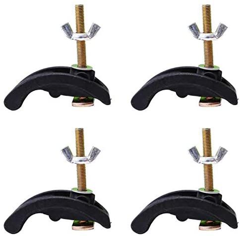 Ncheli 4Pcs CNC Arc Press Plate Clamp From, For Engraving Machine Plate Adjustable Plate Clamp In Heavy Duty Nylon