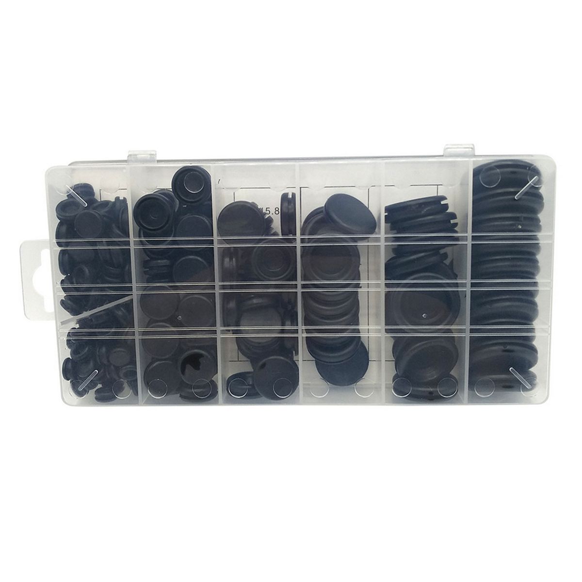 170Pcs Rubber Grommets Assortment Firewall Hole Plug
