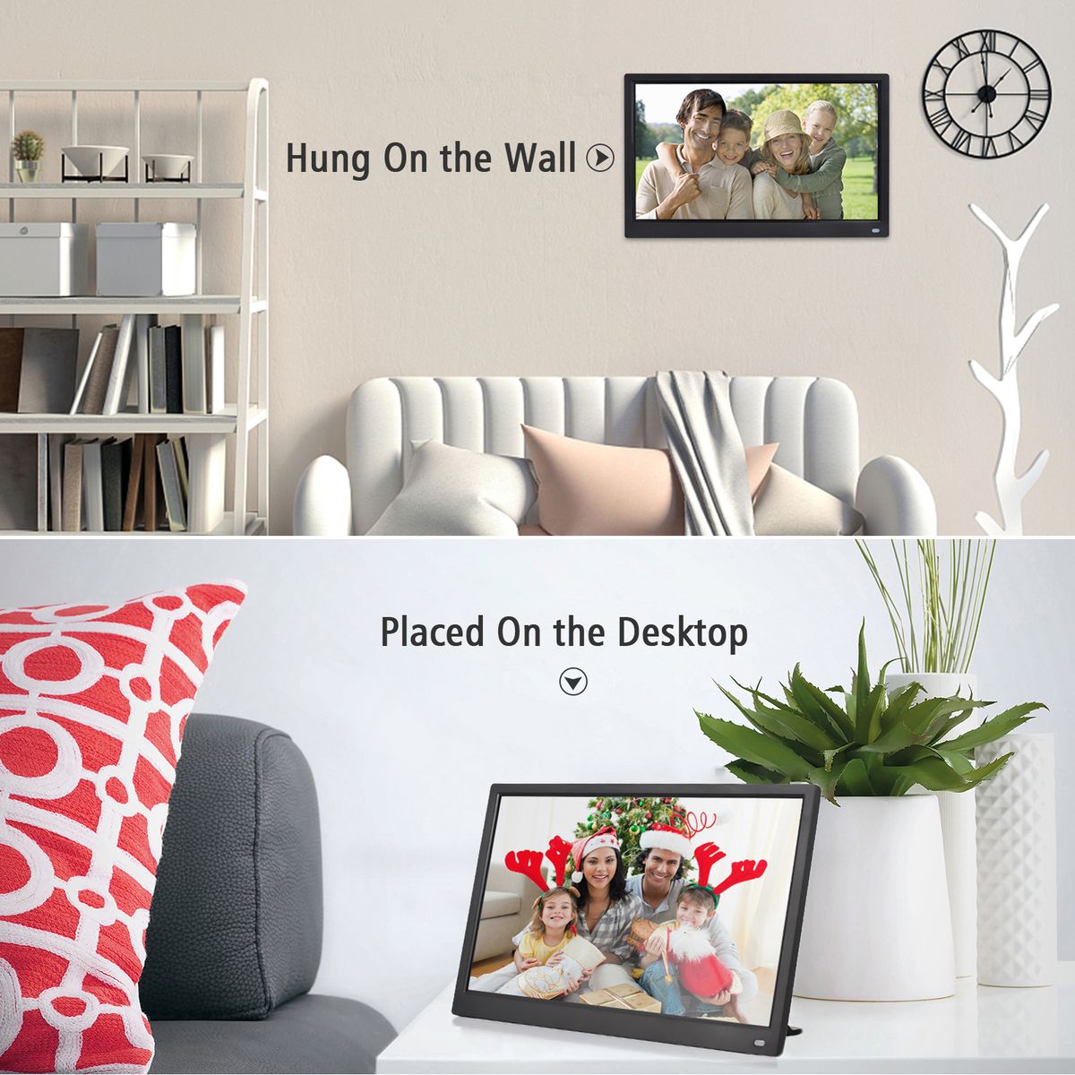 15.6 Inch Digital Photo Frame Desktop Electronic