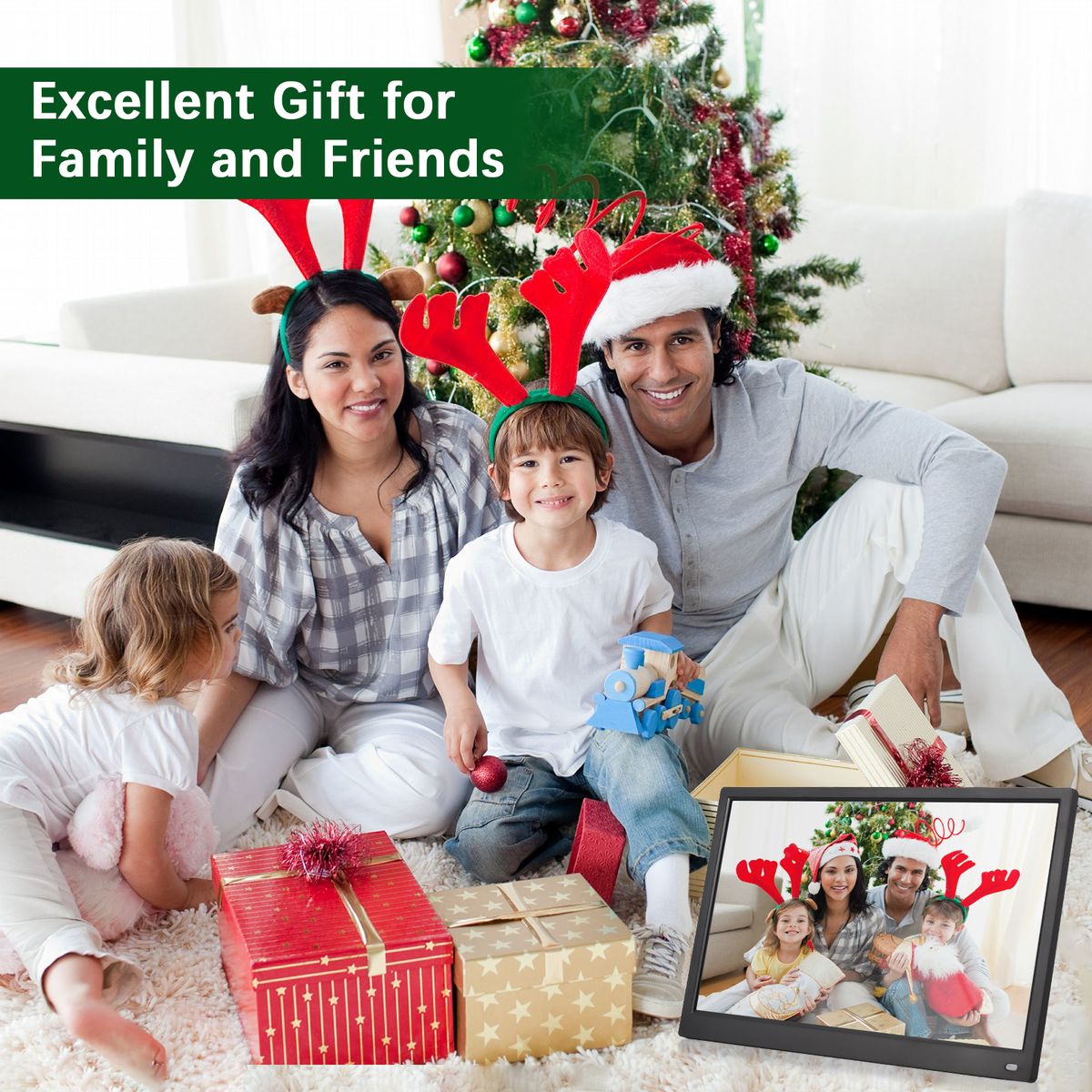 15.6 Inch Digital Photo Frame Desktop Electronic