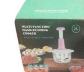 Durable Manual Food Chopper/ Processor Sharp Blades
