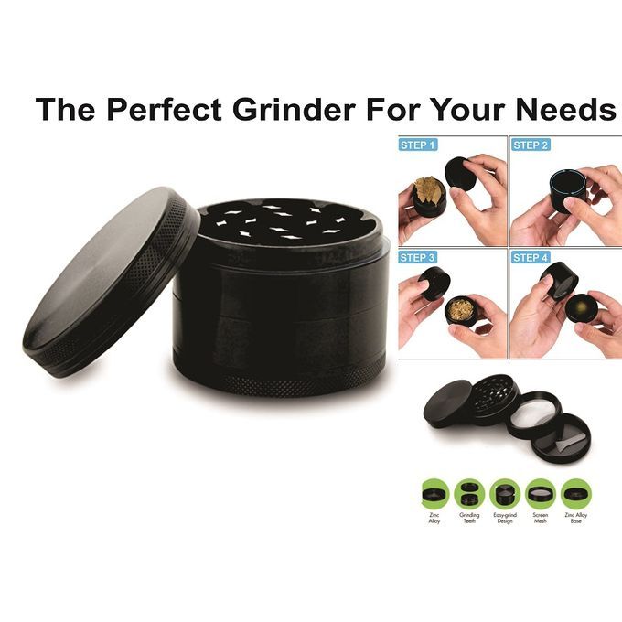 Herb Weed Tobacco Grinder 4 Layers Weed Crusher