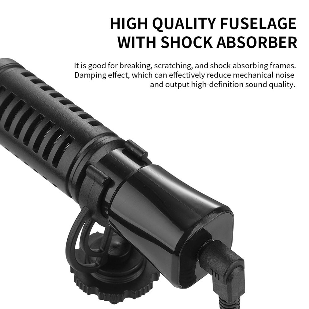 Mini Microphone Cardioid Condenser Mic With Shock Mount