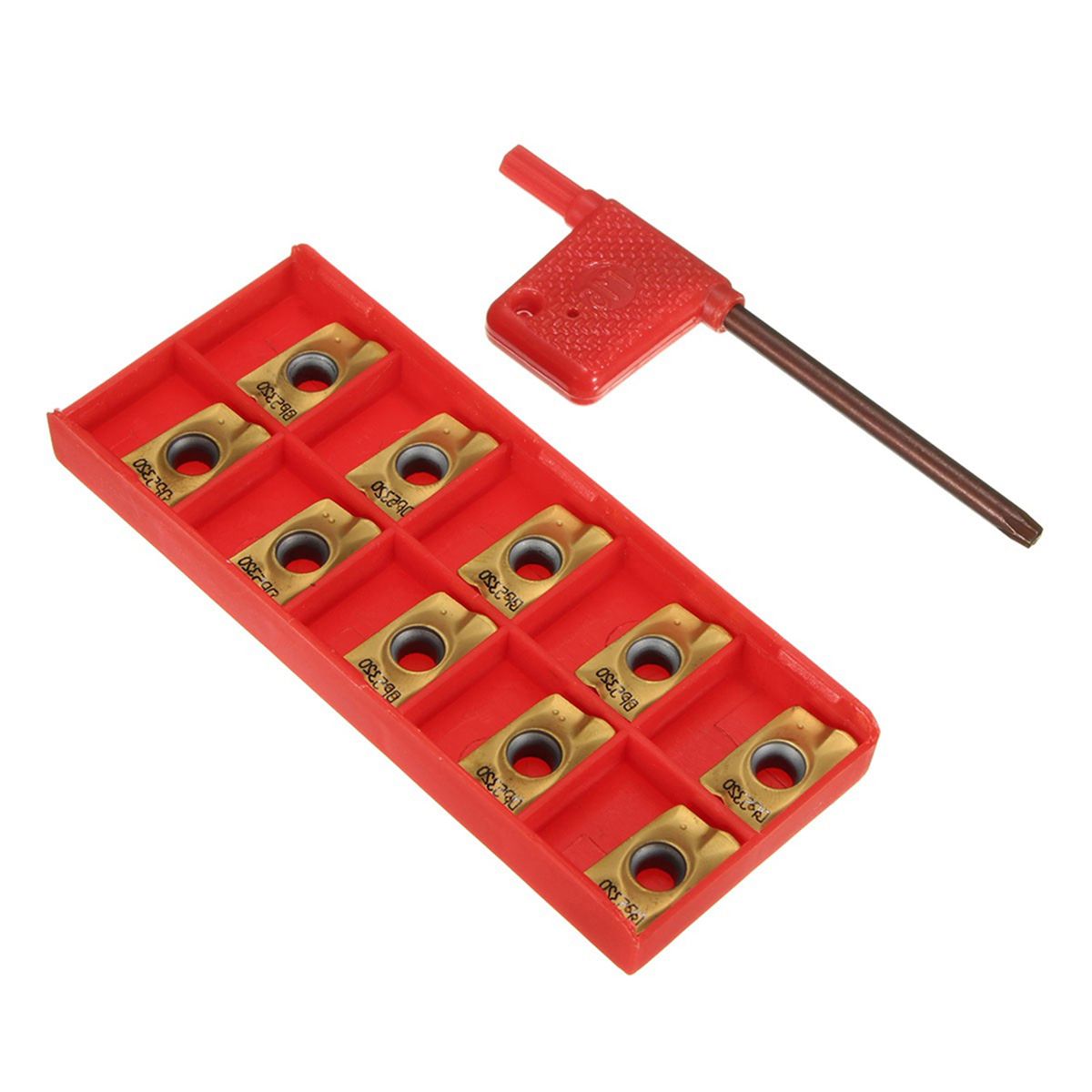 10Pcs Carbide Indexable Milling Inserts APMT1604 PDER DP5320