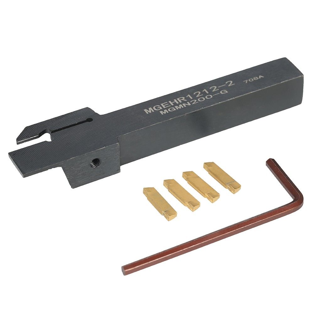 4pcs/box MGMN200 Carbide Inserts + 12 * 100mm MGEHR1212-2