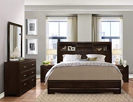 FULL SET OF 6 BY 7 BED, DRESSER, BEDSIDES (Lagos, Ogun & Oyo