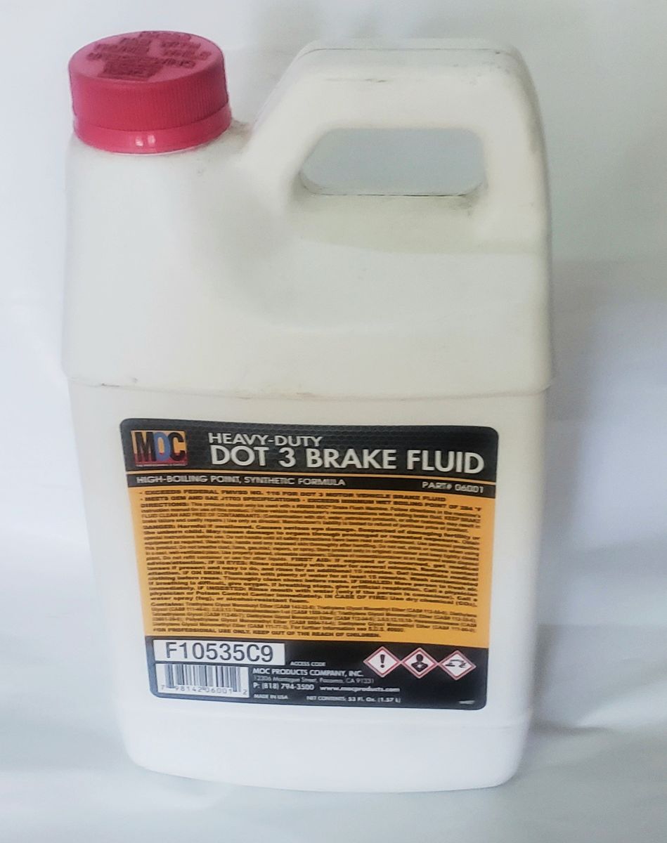 MOC Dot3 Heavy Duty Synthetic Brake Fluid - 1.57L