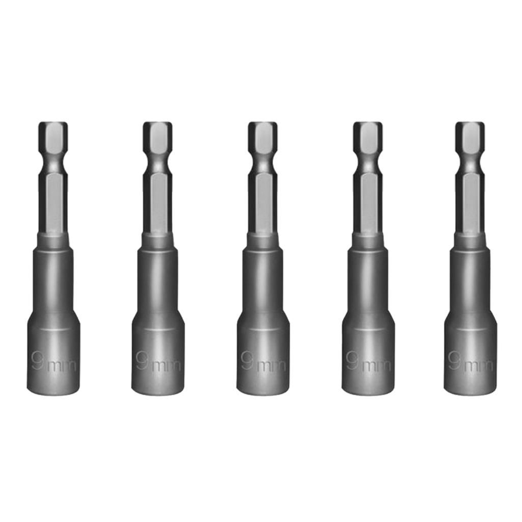 5pcs Screwdriver Nut Drivers Sets - 1/4'' Hex Nut Driver