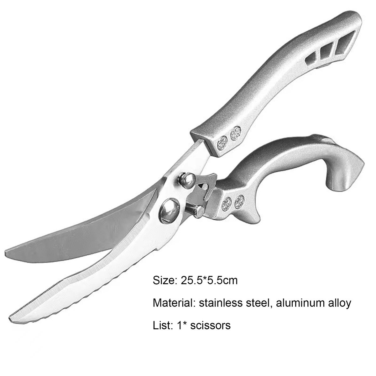 Kitchen Scissors A Must Have Kitchen Shears Silver