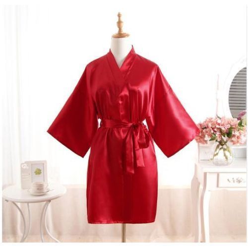 Woman Bathrobe  Silk  Robe Sexy