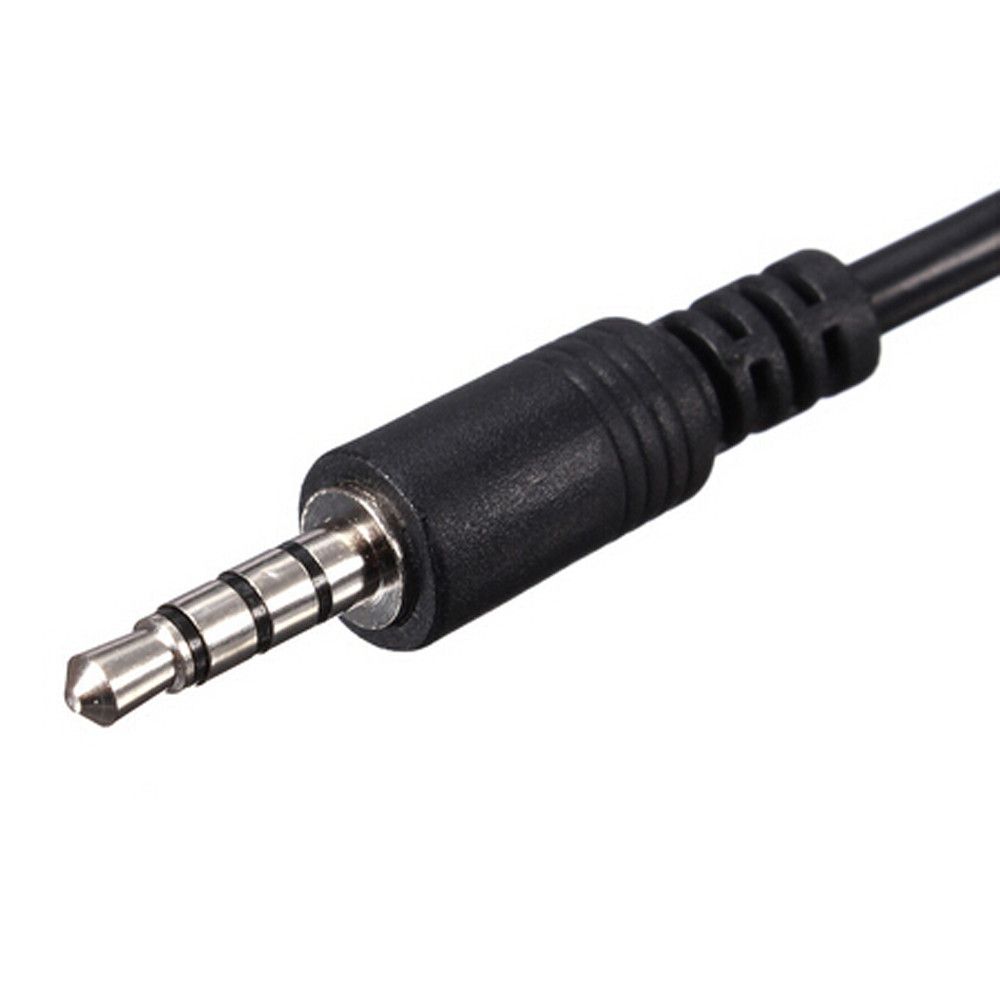 3.5mm Male Audio AUX Jack To USB 2.0 Type A Female OTG Converter Adapter Cable