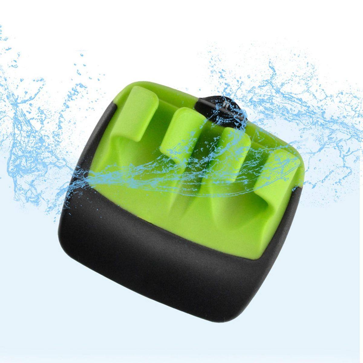 2 Pcs Fruit Graters Finger Grip Cabbage Graters Green and Black