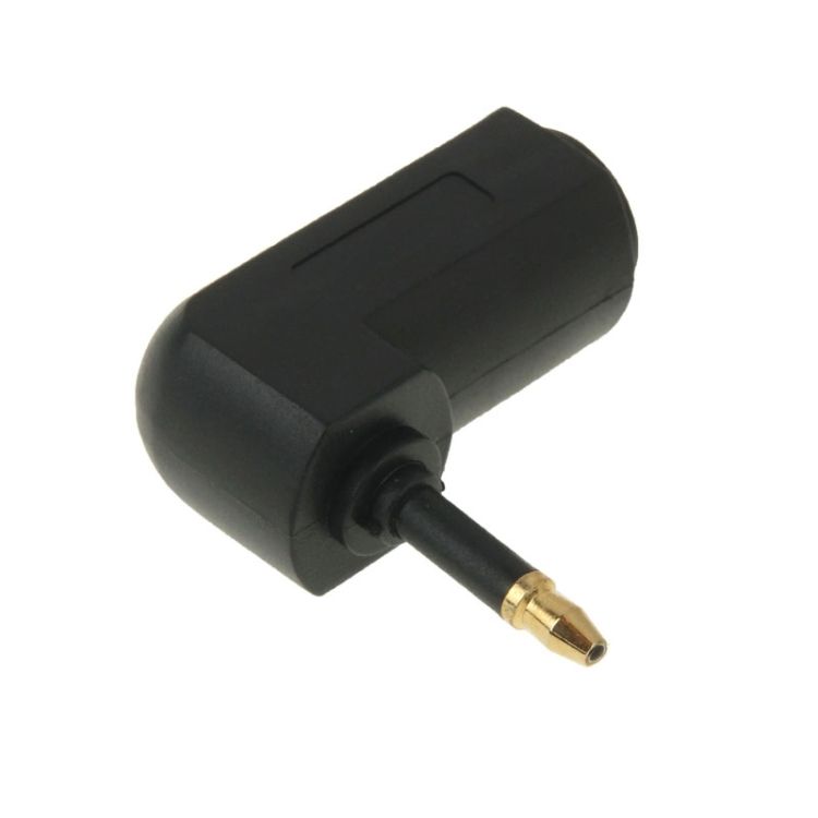 Square To Round 90 Degree Optical Fiber Adapter
