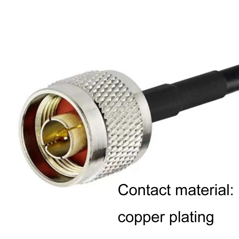 N Male To N Male RG58 Coaxial Cable, Cable Length:0.5m