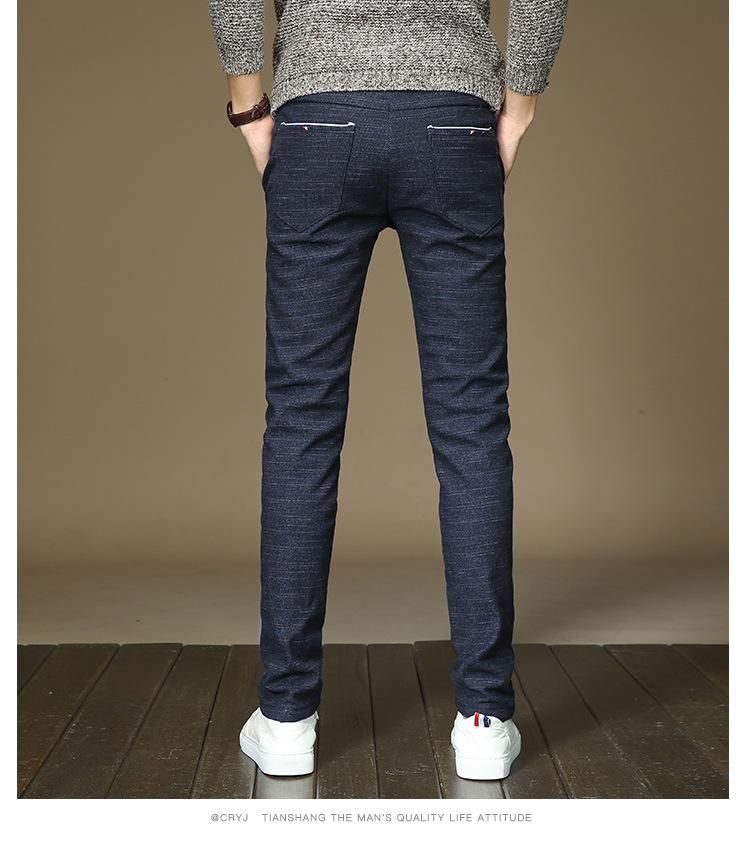 Cotton Cotton Pants for Mens Slim Truck People Lana Quality Quality New Design