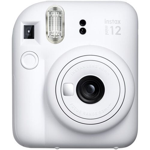 Instax Mini 12 Instant Camera - Clay White