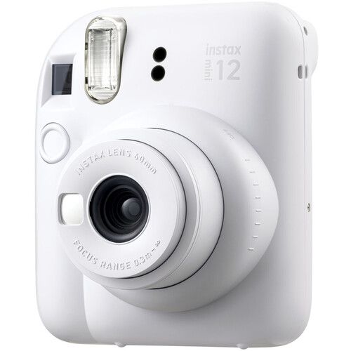 Instax Mini 12 Instant Camera - Clay White