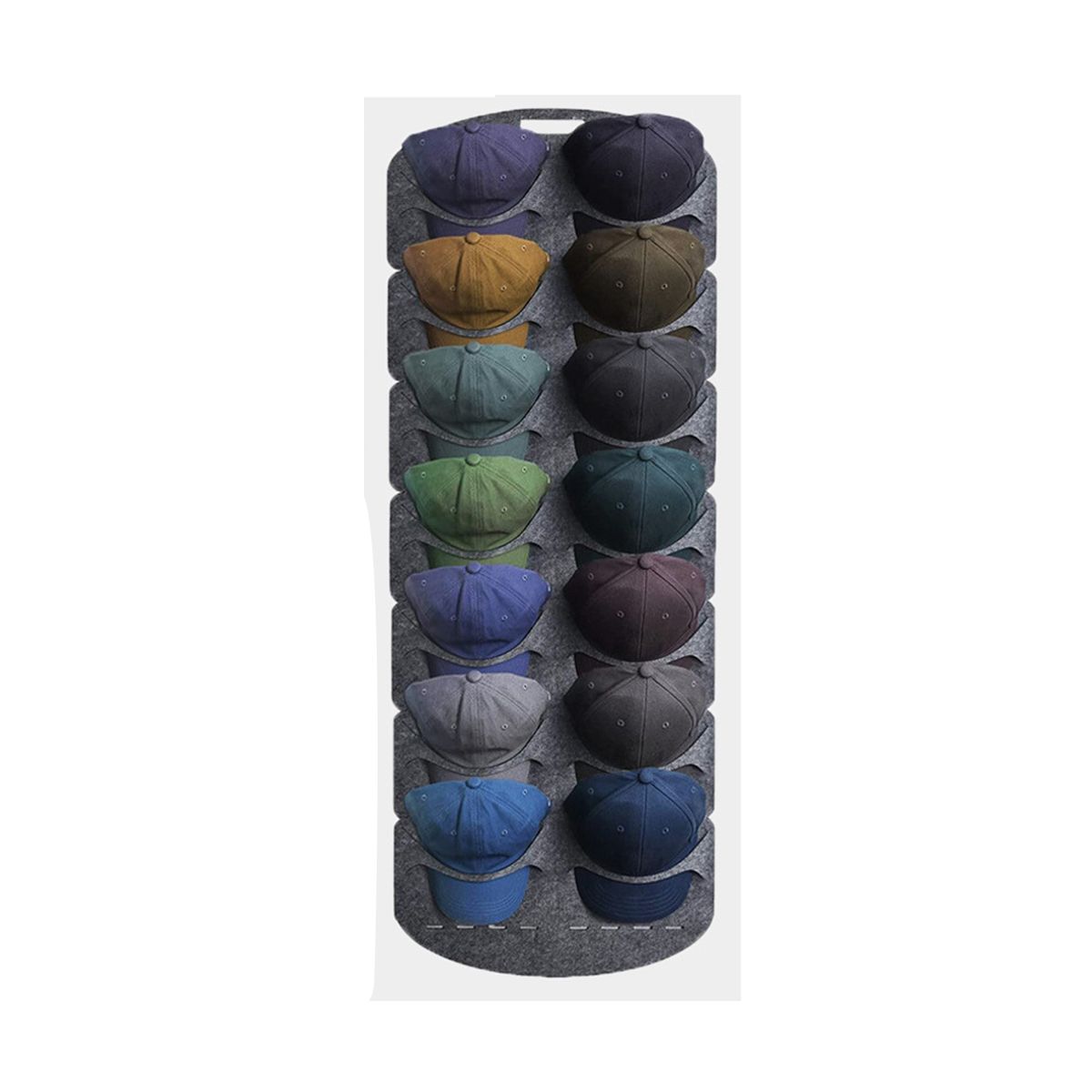 Felt Hat Storage Rack Cap Holder Wall Bag Clip Travel Cap